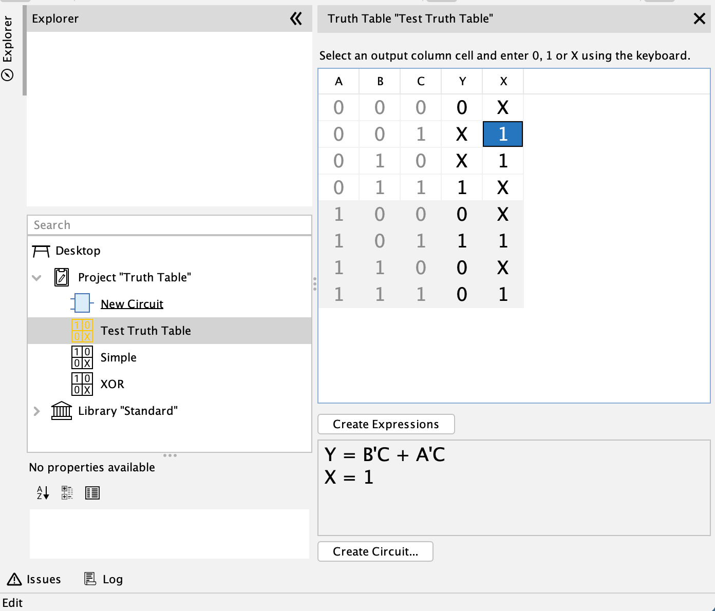 Truth Table