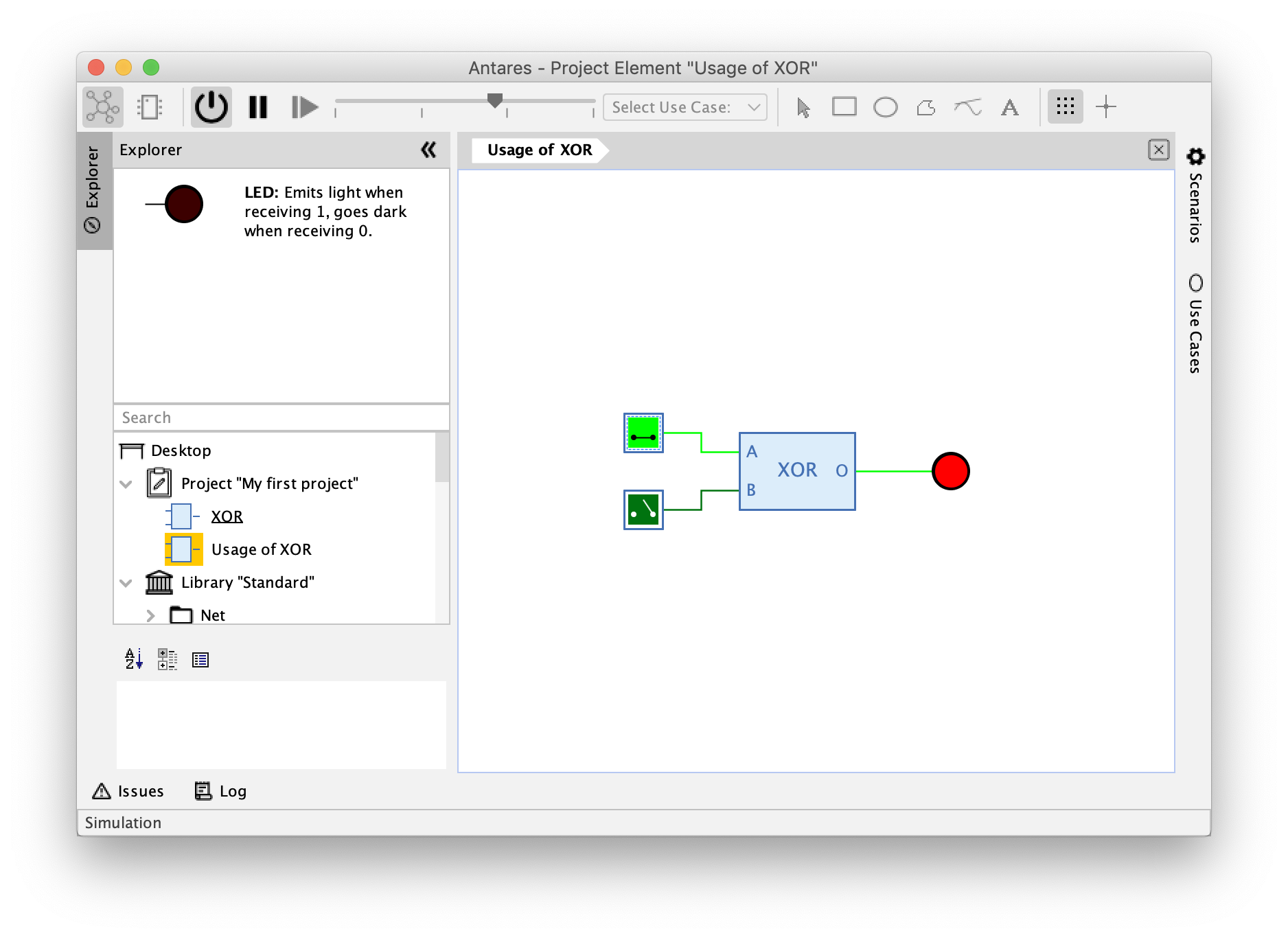 Component usage