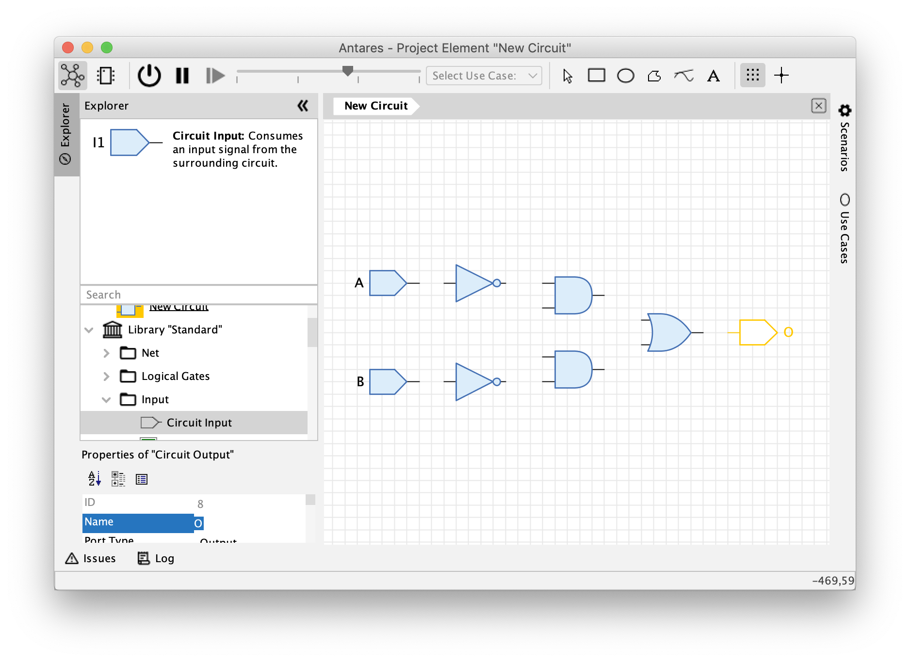 Inputs and outputs